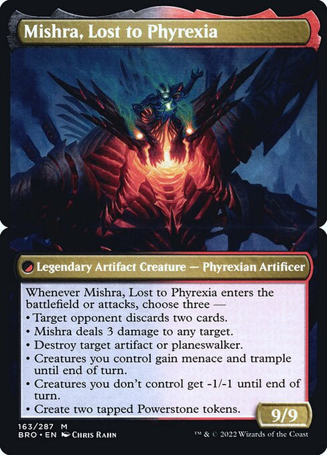 Mishra, Lost to Phyrexia (PBRO) (Foil) (#163bs)