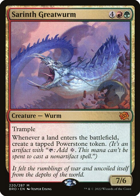 Sarinth Greatwurm (PBRO) (#220p)
