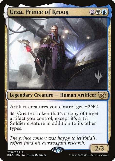 Urza, Prince of Kroog (PBRO) (Foil) (#226p)
