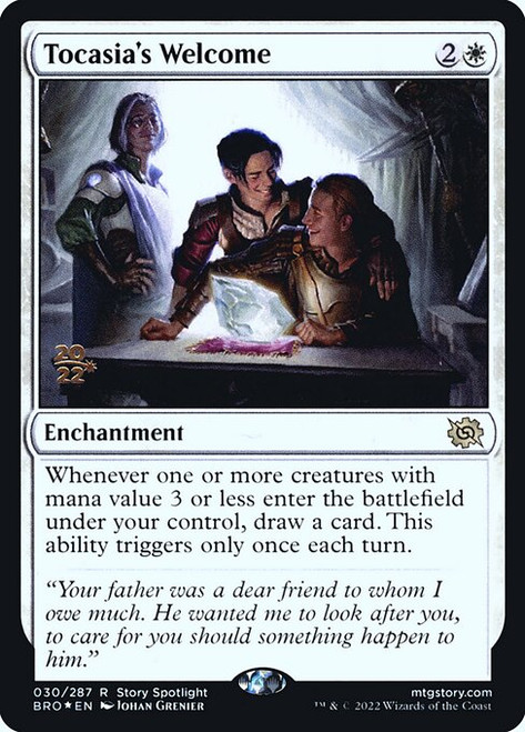 Tocasia's Welcome (PBRO) (Foil) (#30s)