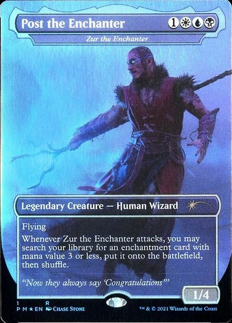 Zur the Enchanter (PCEL) (Foil) (Borderless) (#8)