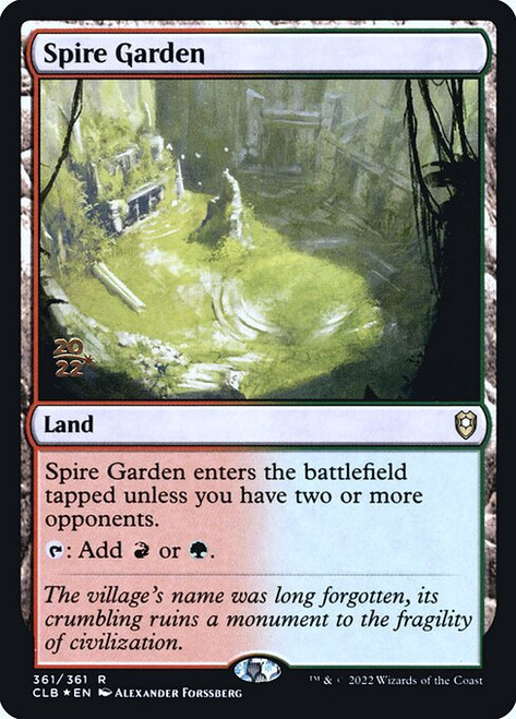 Spire Garden (PCLB) (Foil) (#361s)