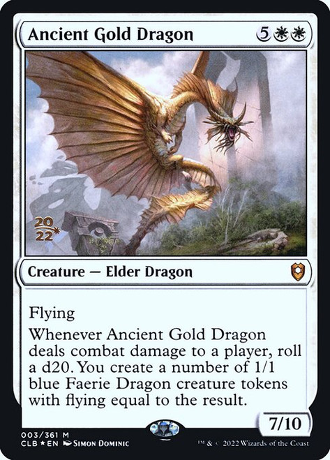 Ancient Gold Dragon (PCLB) (Foil) (#3s)