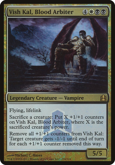 Vish Kal, Blood Arbiter (PCMD) (Foil) (#234)