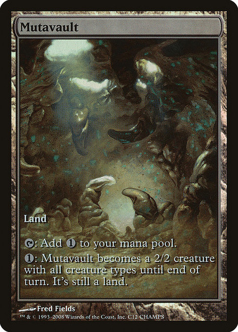 Mutavault (PCMP) (Foil) (Full Art) (#12)