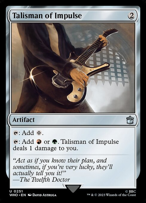Talisman of Impulse (WHO) (Foil) (#251)