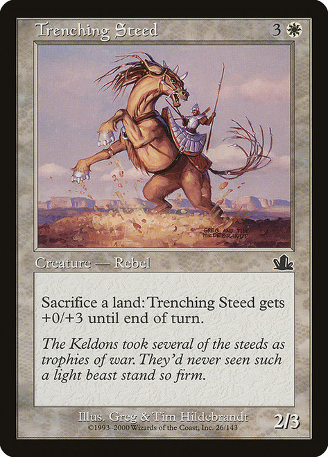 Trenching Steed (PCY) (Foil) (#26)