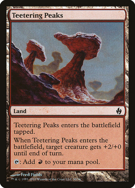 Teetering Peaks (PD2) (Foil) (#30)