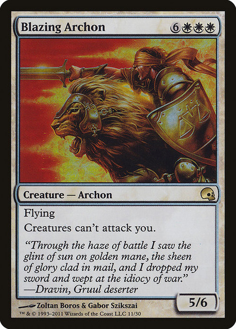 Blazing Archon (PD3) (Foil) (#11)