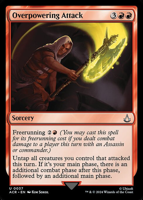 Overpowering Attack (ACR) (Foil) (#37)