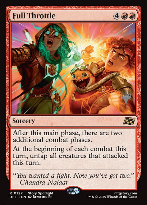 Full Throttle (PDFT) (Foil) (#127p)