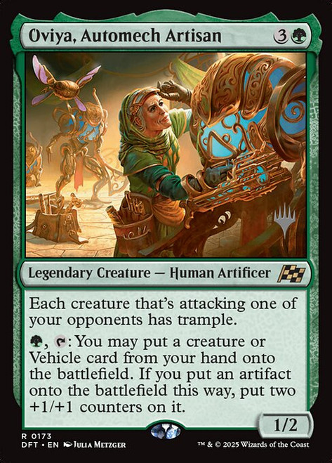 Oviya, Automech Artisan (PDFT) (Foil) (#173p)