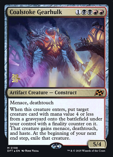 Coalstoke Gearhulk (PDFT) (Foil) (#198s)