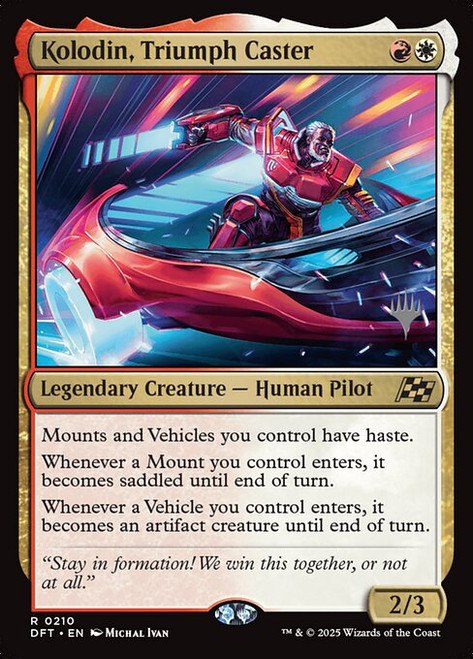 Kolodin, Triumph Caster (PDFT) (Foil) (#210p)