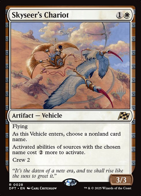 Skyseer's Chariot (PDFT) (Foil) (#28p)