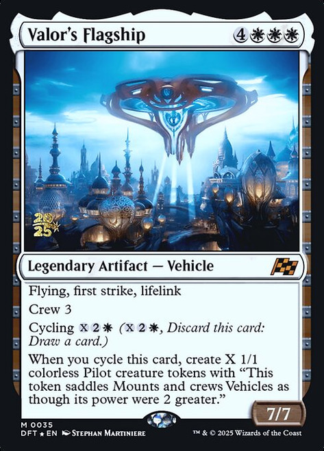 Valor's Flagship (PDFT) (Foil) (#35s)