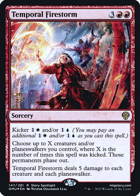 Temporal Firestorm (PDMU) (Foil) (#147s)