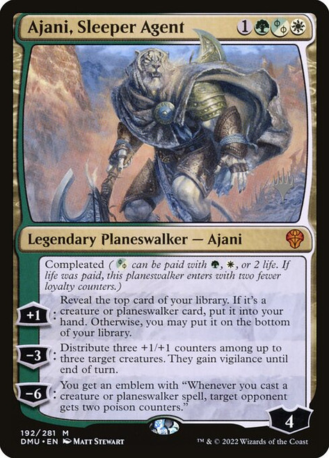 Ajani, Sleeper Agent (PDMU) (Foil) (#192p)