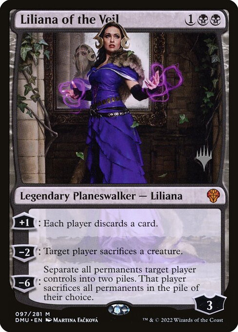 Liliana of the Veil (PDMU) (Foil) (#97p)