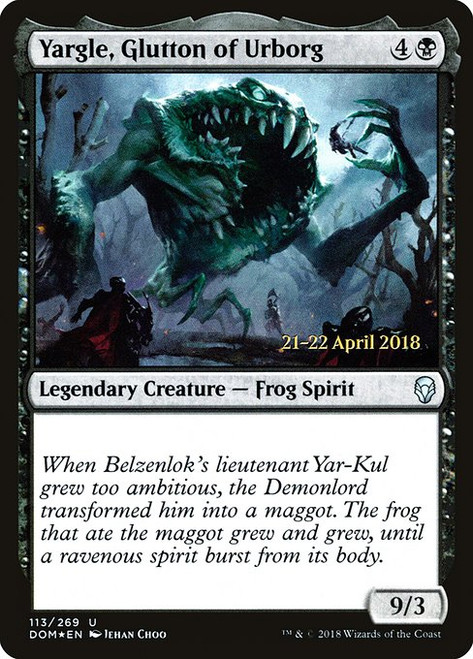 Yargle, Glutton of Urborg (PDOM) (Foil) (#113s)