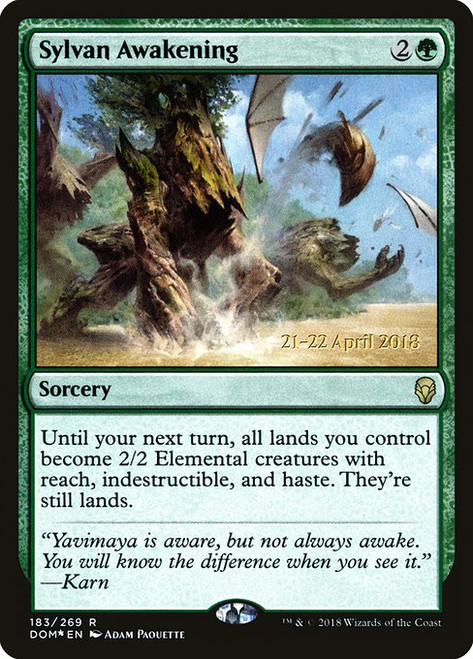Sylvan Awakening (PDOM) (Foil) (#183s)