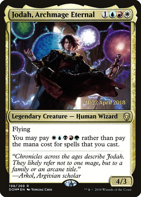 Jodah, Archmage Eternal (PDOM) (Foil) (#198s)