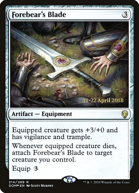 Forebear's Blade (PDOM) (Foil) (#214s)