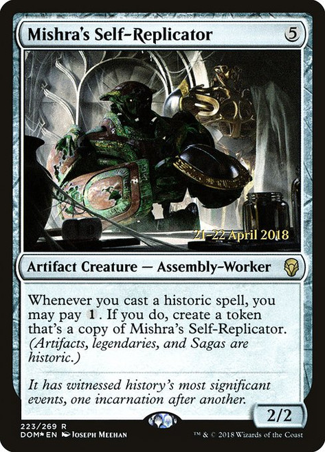 Mishra's Self-Replicator (PDOM) (Foil) (#223s)