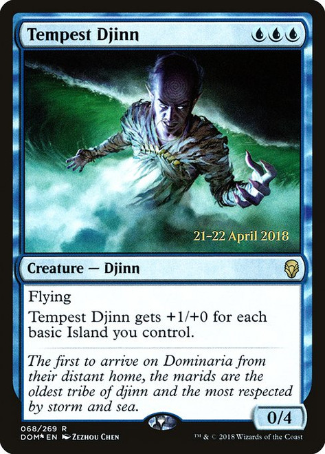 Tempest Djinn (PDOM) (Foil) (#68s)