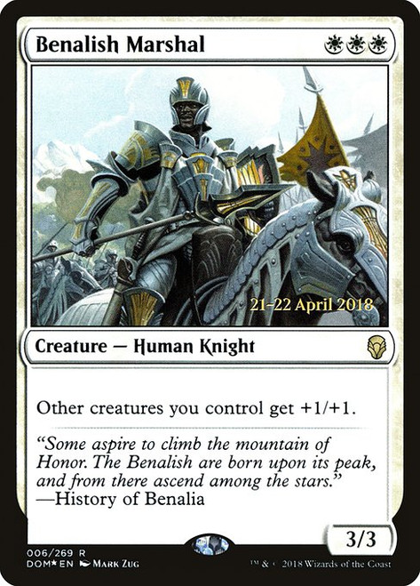 Benalish Marshal (PDOM) (Foil) (#6s)