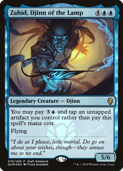 Zahid, Djinn of the Lamp (PDOM) (Foil) (#76)