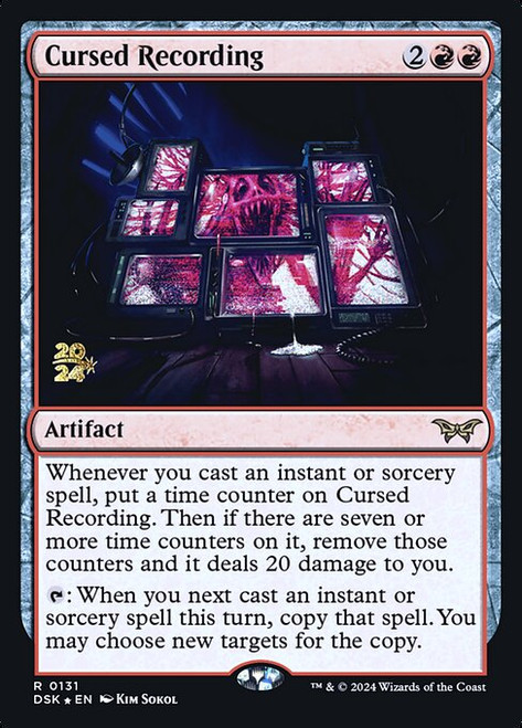Cursed Recording (PDSK) (Foil) (#131s)