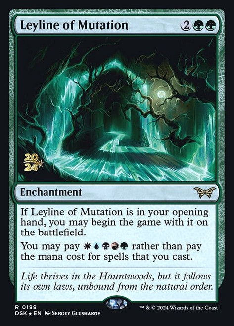 Leyline of Mutation (PDSK) (Foil) (#188s)