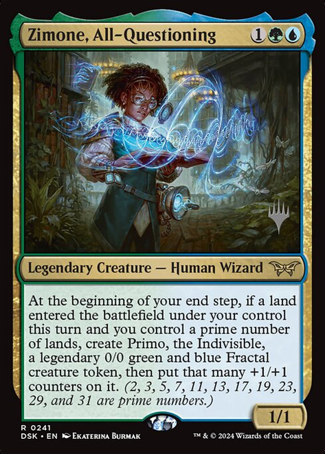 Zimone, All-Questioning (PDSK) (Foil) (#241p)