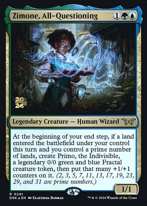 Zimone, All-Questioning (PDSK) (Foil) (#241s)