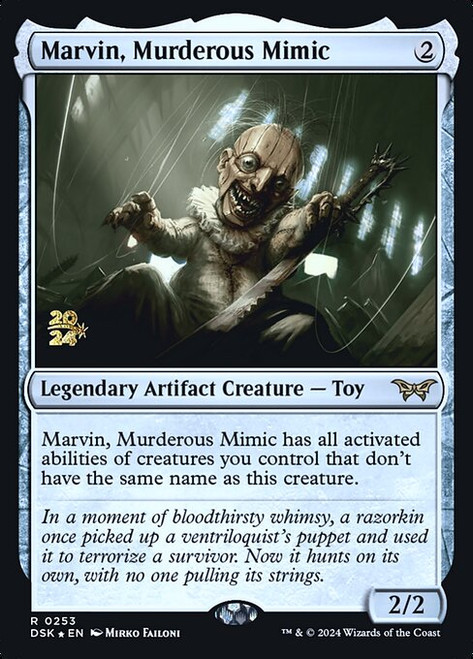 Marvin, Murderous Mimic (PDSK) (Foil) (#253s)