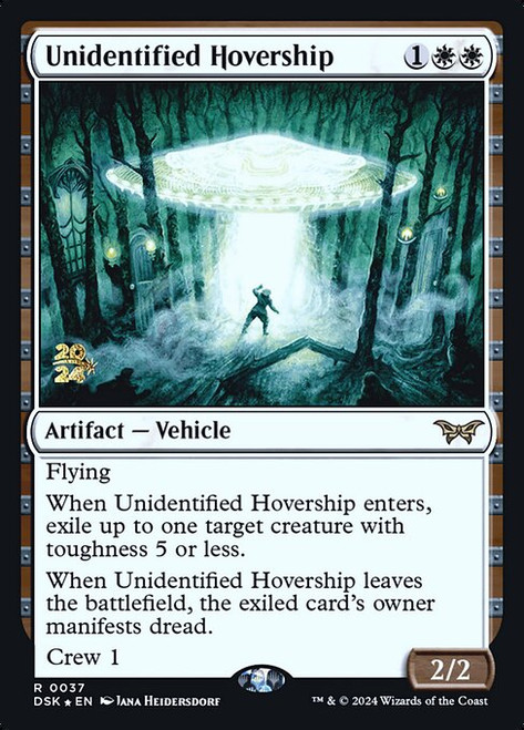 Unidentified Hovership (PDSK) (Foil) (#37s)