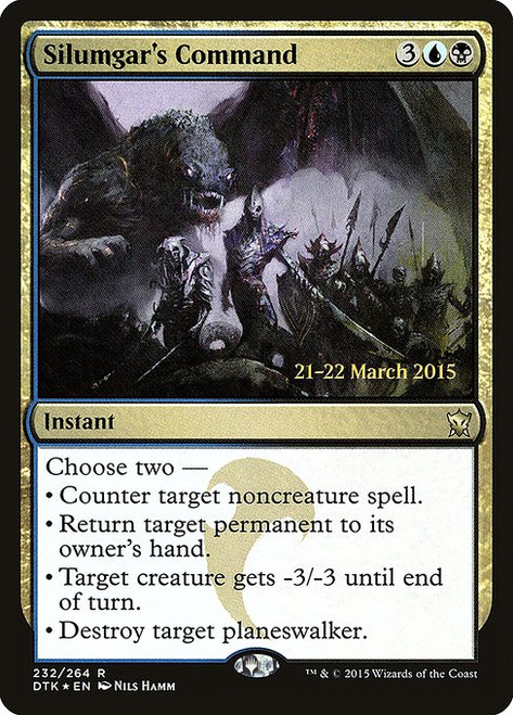 Silumgar's Command (PDTK) (Foil) (#232s)