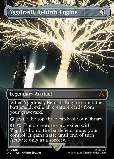 Yggdrasil, Rebirth Engine (ACR) (Foil) (Borderless) (#126)
