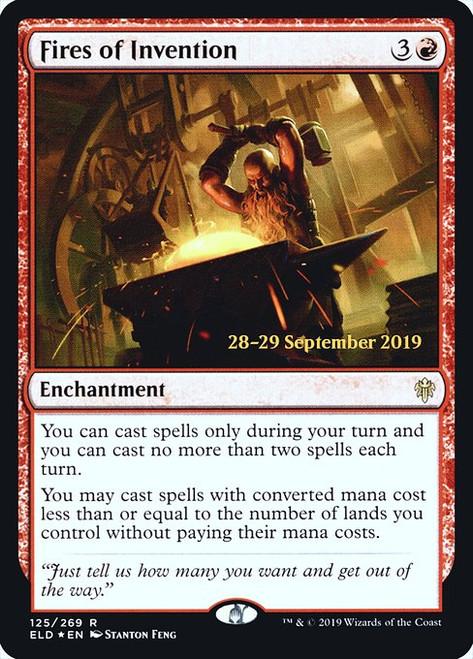 Fires of Invention (PELD) (Foil) (#125s)
