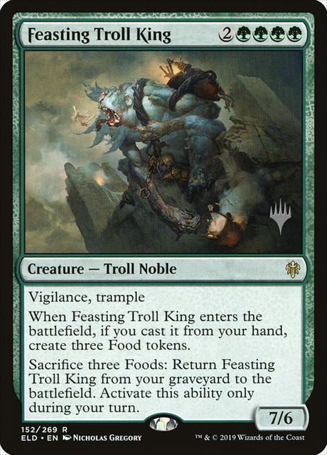 Feasting Troll King (PELD) (Foil) (#152p)