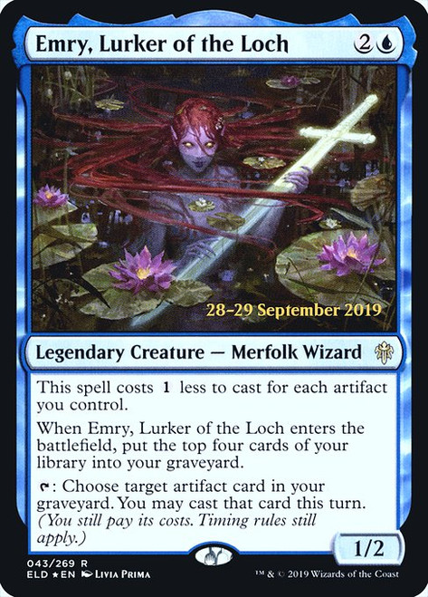 Emry, Lurker of the Loch (PELD) (Foil) (#43s)