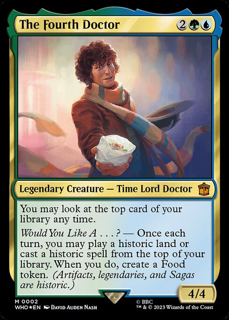 The Fourth Doctor (WHO) (Foil) (#2)