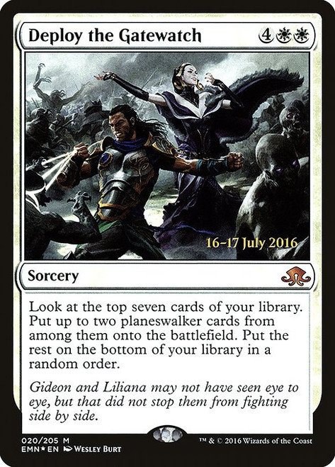 Deploy the Gatewatch (PEMN) (Foil) (#20s)