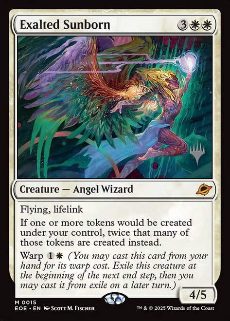 Exalted Sunborn (PEOE) (Foil) (#15p)