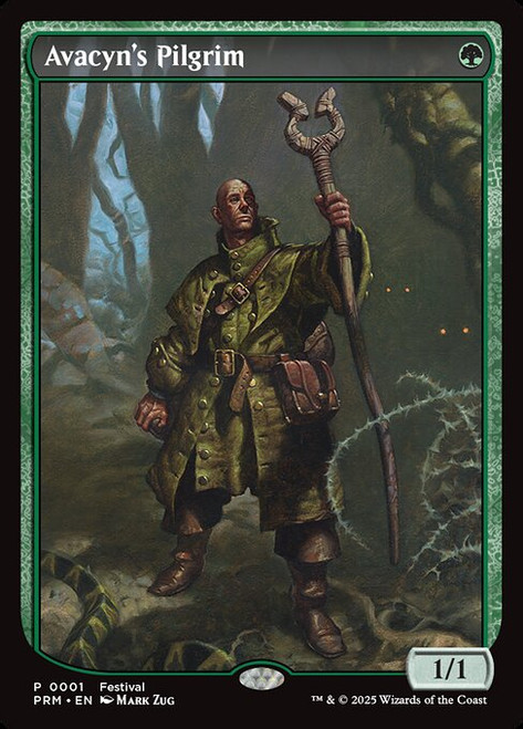 Avacyn's Pilgrim (PF25) (Foil) (Full Art) (#1F)