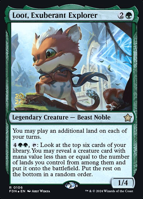 Loot, Exuberant Explorer (PFDN) (Foil) (#106s)
