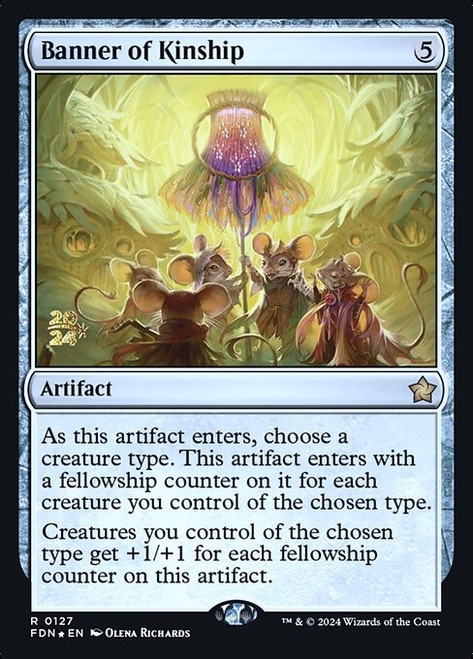 Banner of Kinship (PFDN) (Foil) (#127s)