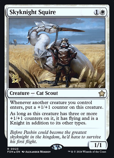 Skyknight Squire (PFDN) (Foil) (#23s)