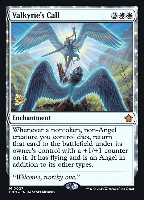 Valkyrie's Call (PFDN) (Foil) (#27s)